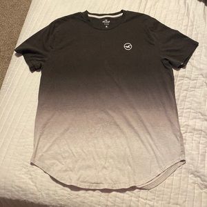 hollister black and white shirts